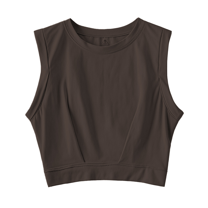 Tokyocanvas Womens Custom Japanese Design Sleeveless Crop Top