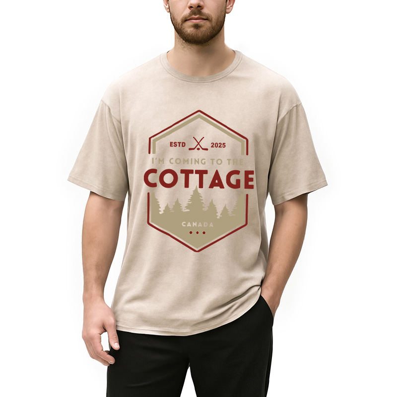 Tokyocanvas Coming To The Cottage Washed T-Shirt