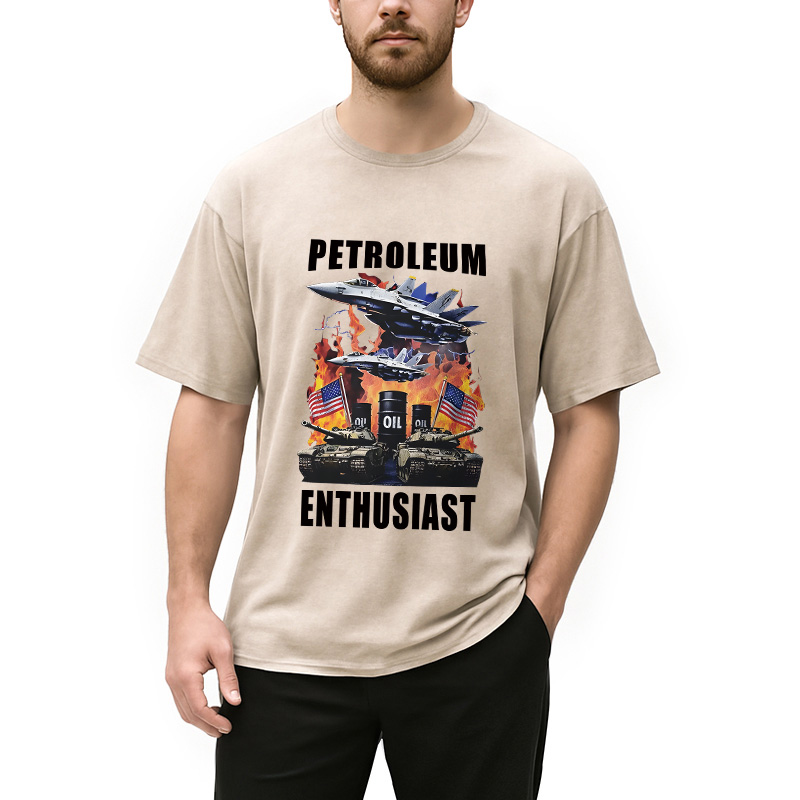 Tokyocanvas Petroleum Enthusiast Washed T-Shirt