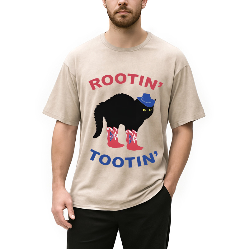 Tokyocanvas Rootin Tootin Washed T-Shirt