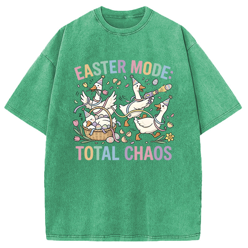 Tokyocanvas Easter Goose Washed T-Shirt