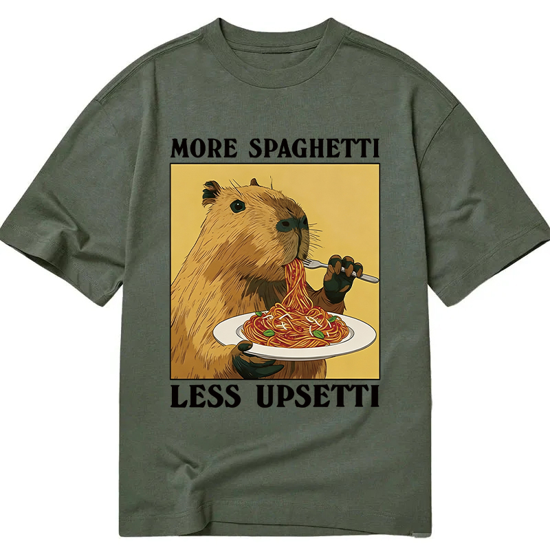 Tokyocanvas Capybara Eating Classic T-Shirt