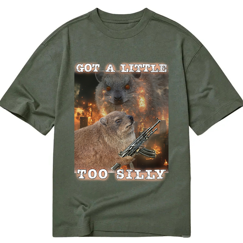 Tokyocanvas Got A Little Too Silly Rock Hyrax Classic T-Shirt