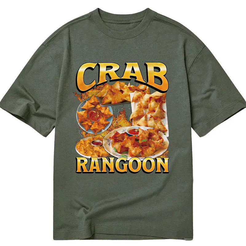 Tokyocanvas Crab Rangoon Funny Meme Classic T-Shirt