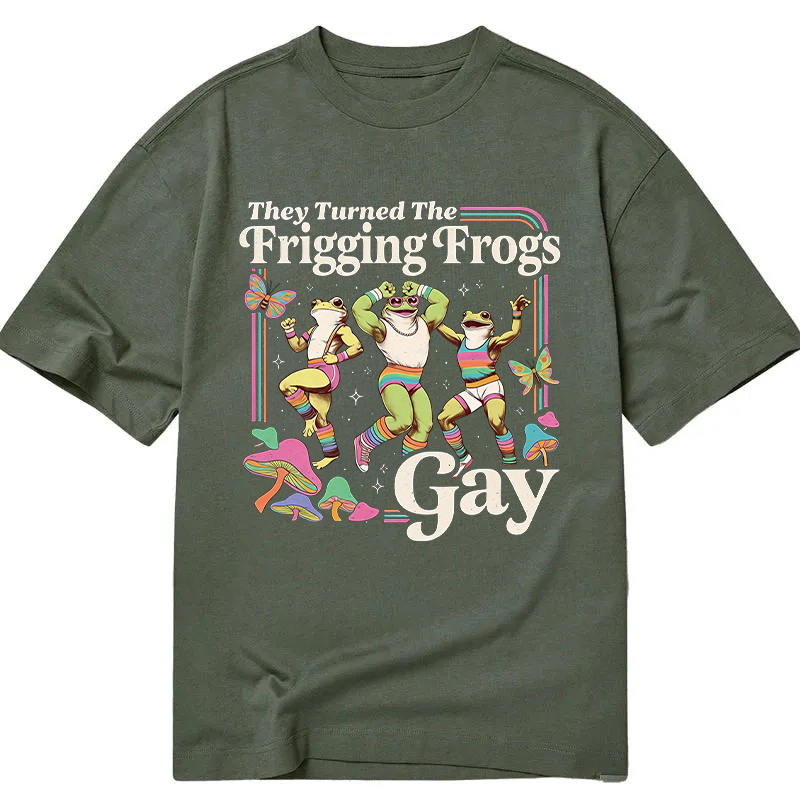 Tokyocanvas They Turned the Frigging Meme Classic T-Shirt