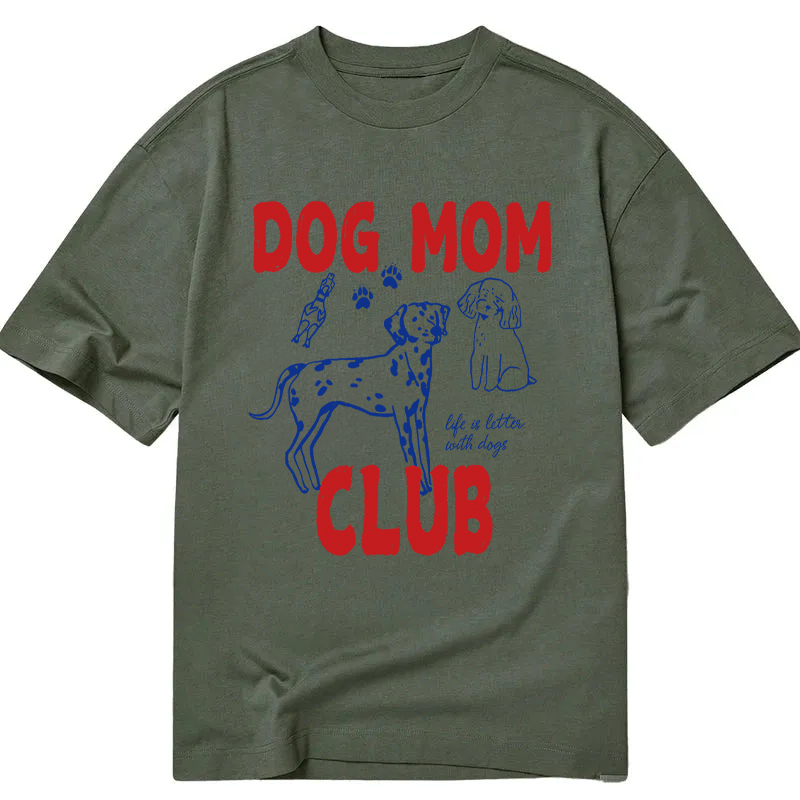 Tokyocanvas Dog Mom Club Classic T-Shirt