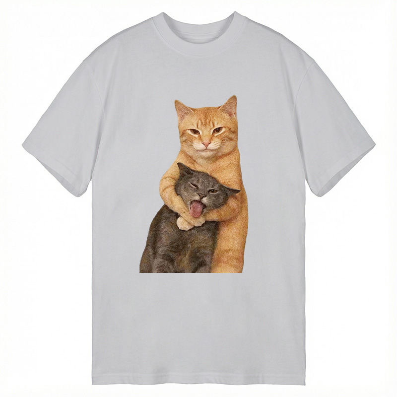 Tokyocanvas Fighting Cat Meme Classic T-Shirt
