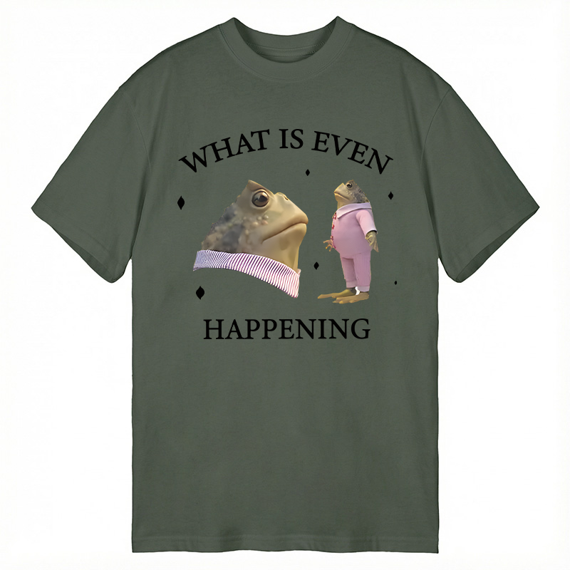 Tokyocanvas Surreal Frog Meme Classic T-Shirt