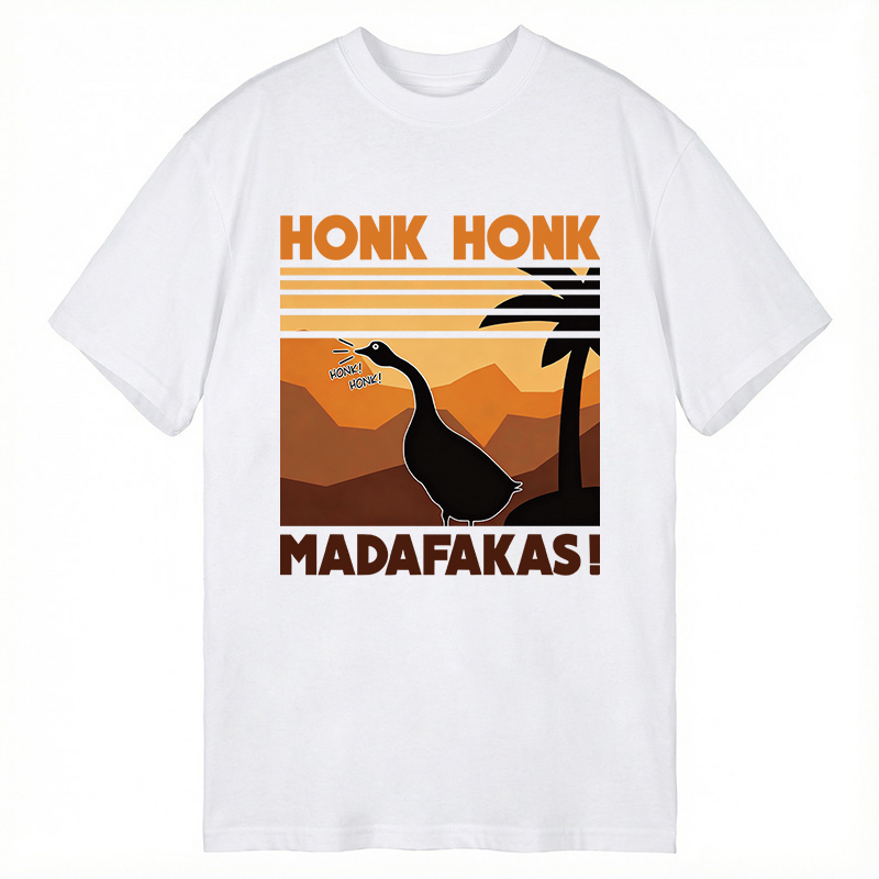 Tokyocanvas Honk Honk Madafakas Goose Meme Classic T-Shirt