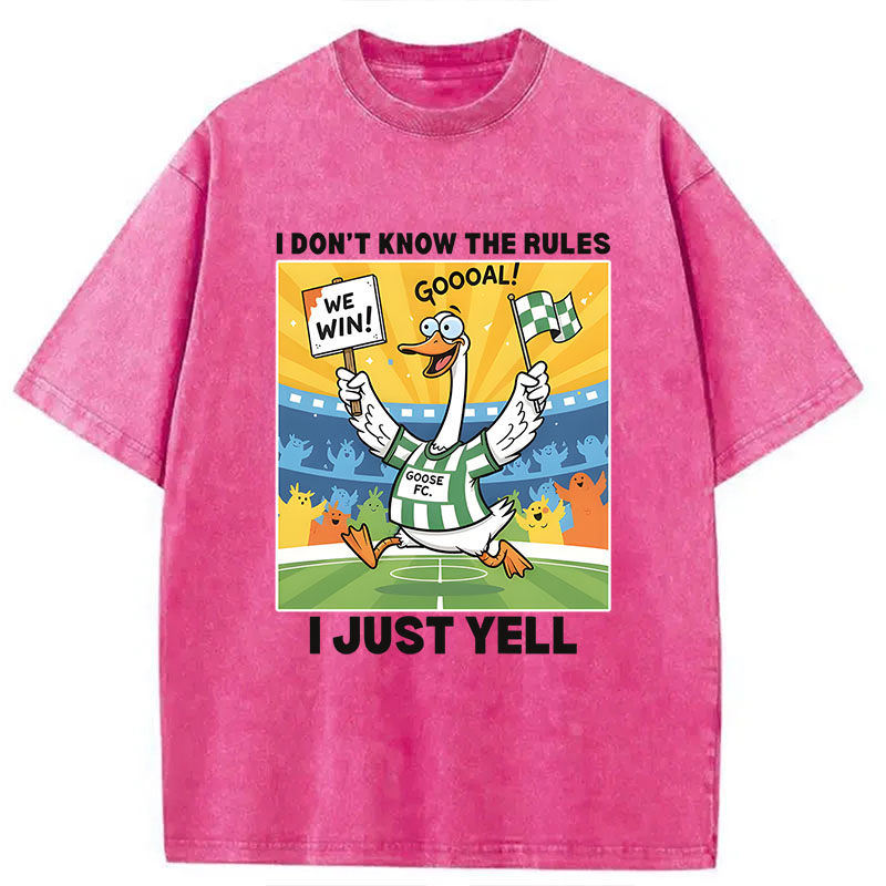 Tokyocanvas I Don�t Know the Rules Washed T-Shirt
