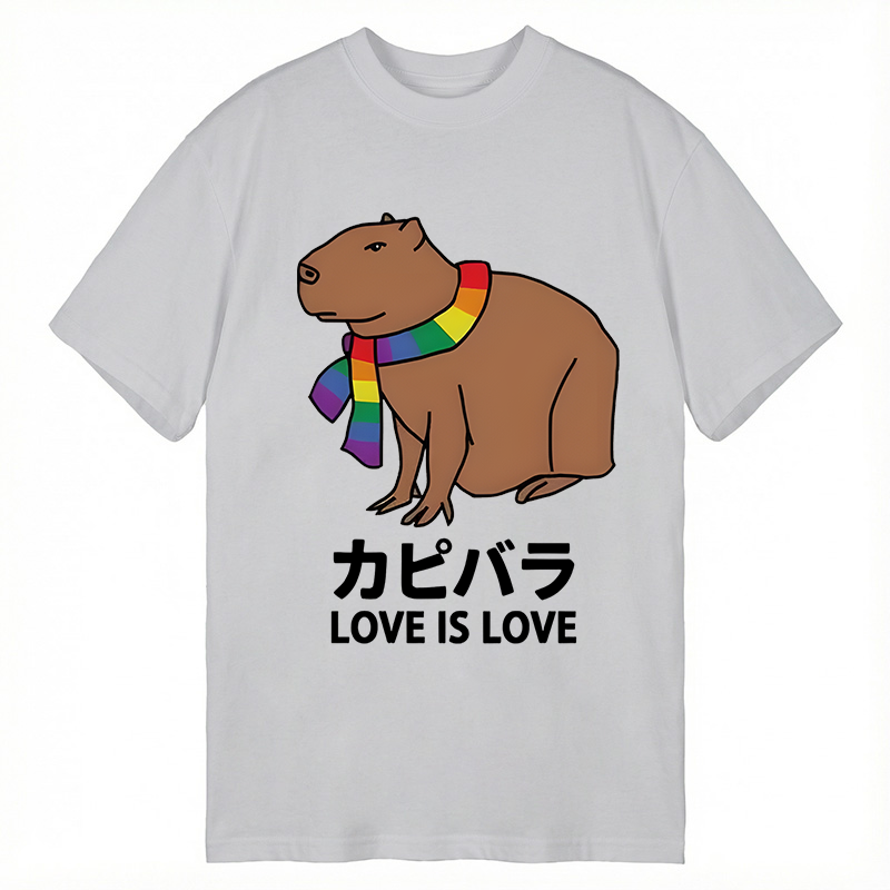 Tokyocanvas Capybara With Love Classic T-Shirt