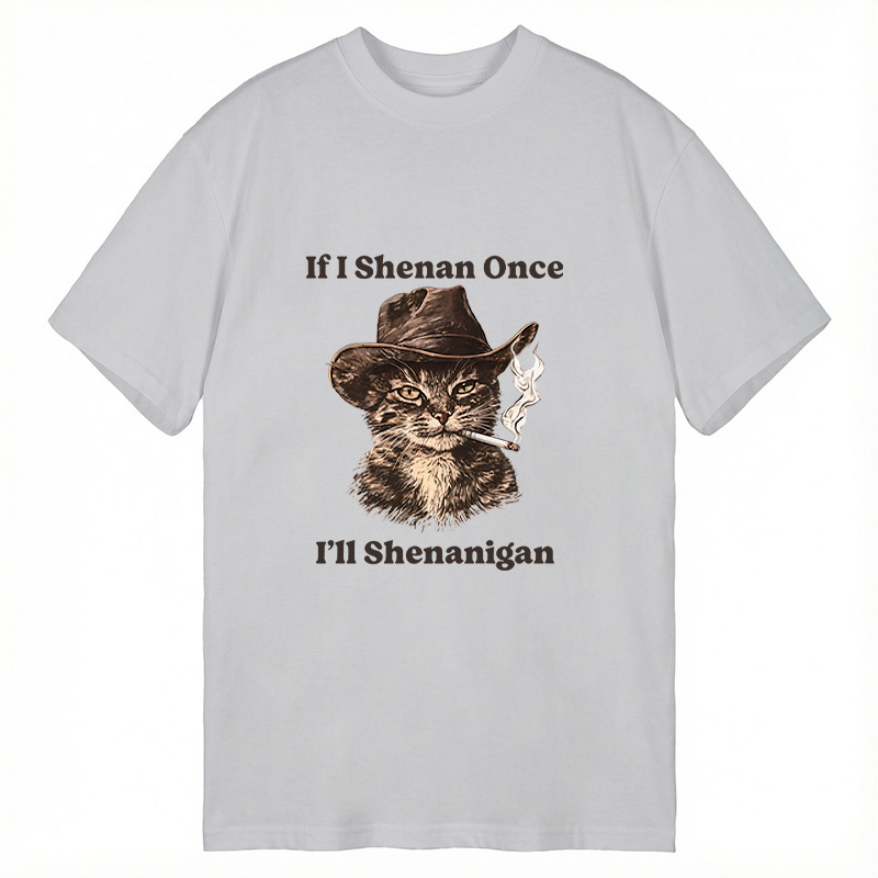 Tokyocanvas Funny Unhinged Cat Classic T-Shirt