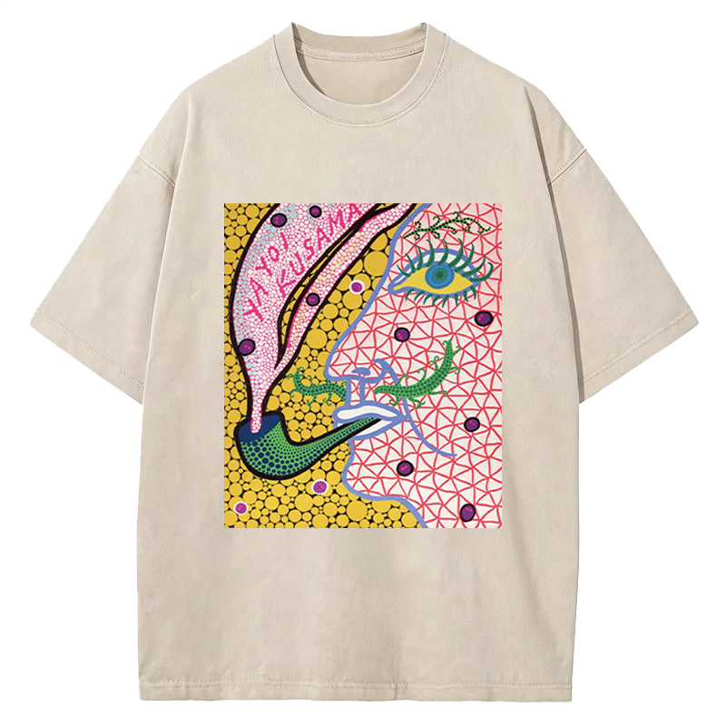 Tokyocanvas Fantasizing In The Smoke Washed T-Shirt