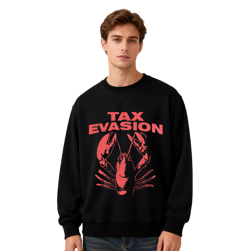 Tokyocanvas Tax Evasion Lobster Classic Sweatshirt