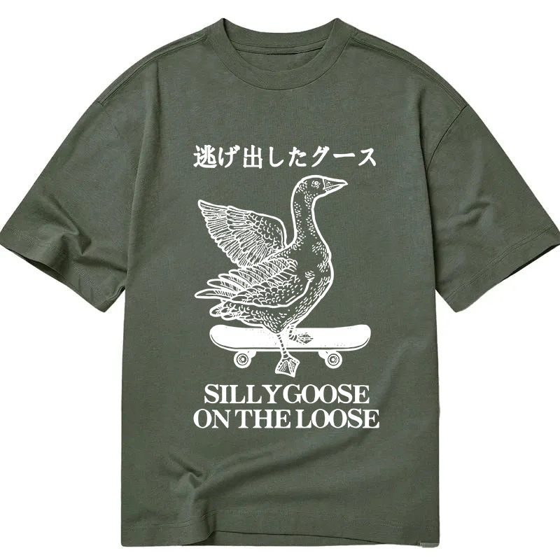 Tokyocanvas Skateboard Goose Classic T-Shirt