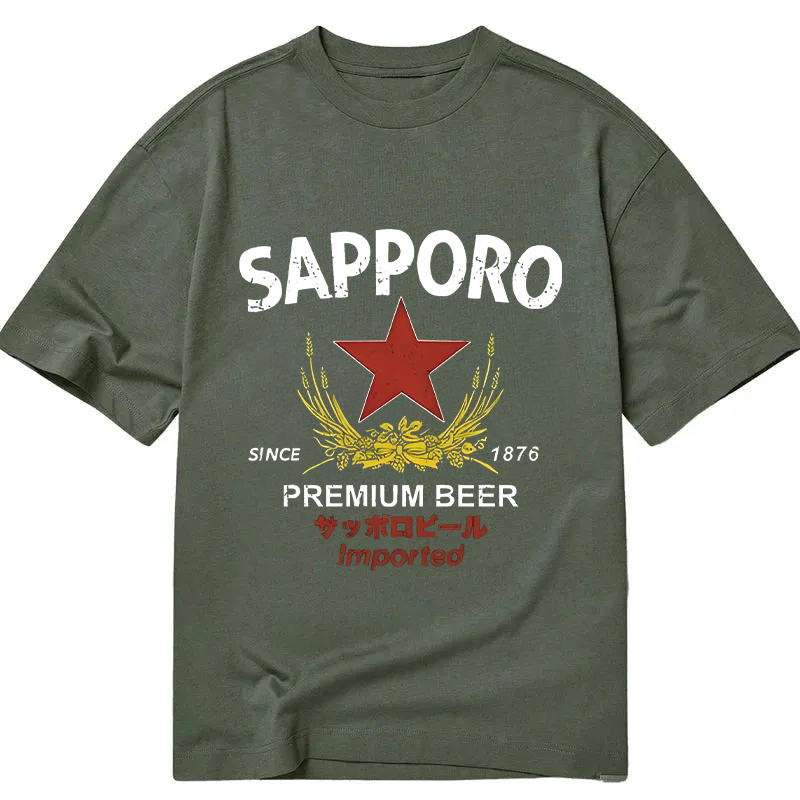 Tokyocanvas Sapporo Beer Essential Classic T-Shirt