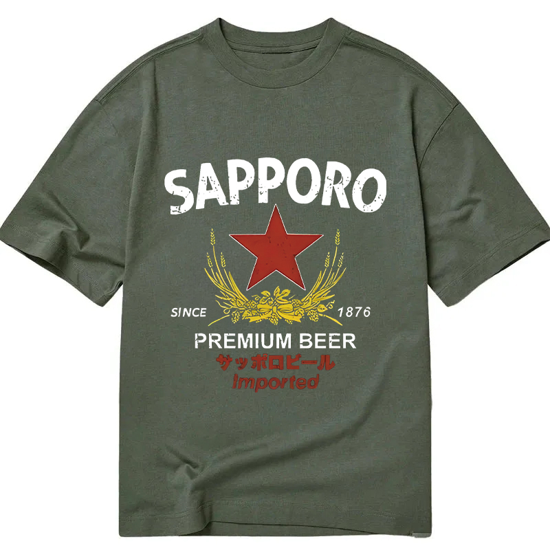 Tokyocanvas Sapporo Beer Essential Classic T-Shirt
