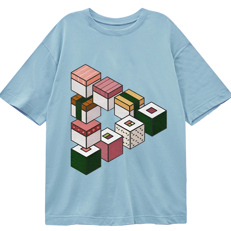 Tokyocanvas Infinite Loop Sushi Classic T-Shirt
