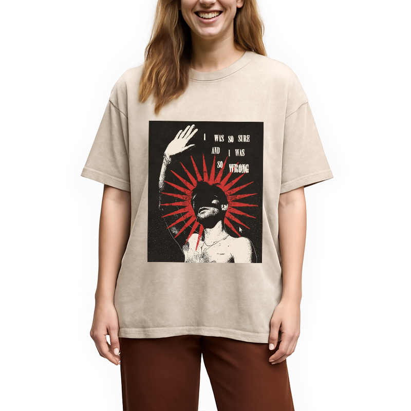 Tokyocanvas I Was So Sure Washed T-Shirt