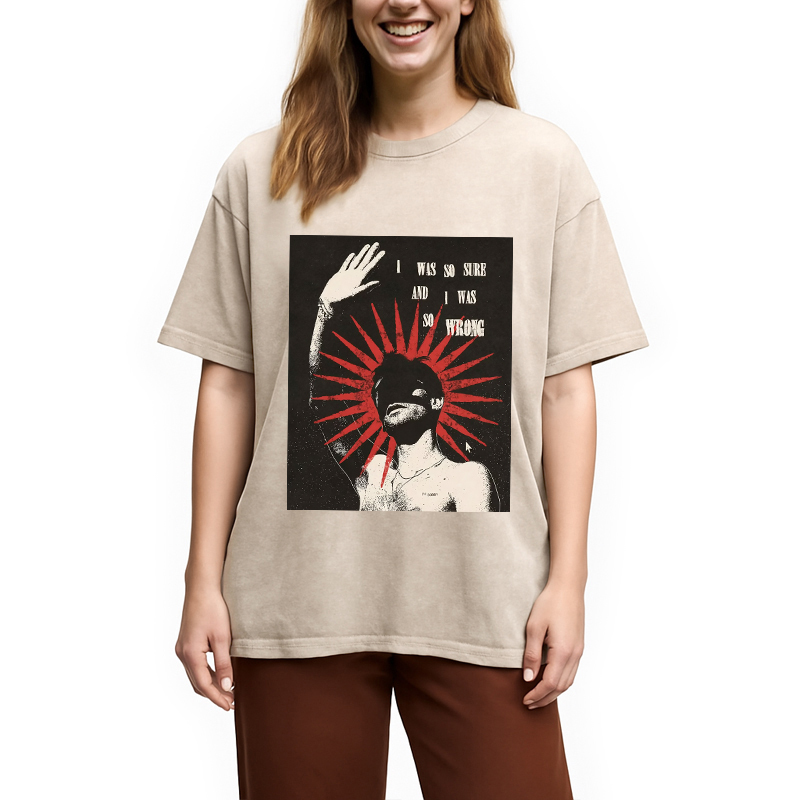 Tokyocanvas I Was So Sure Washed T-Shirt