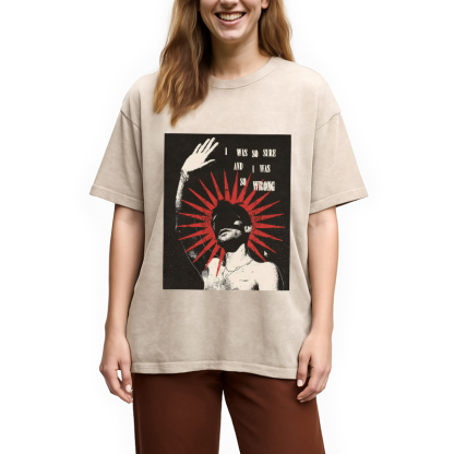 Tokyocanvas I Was So Sure Washed T-Shirt