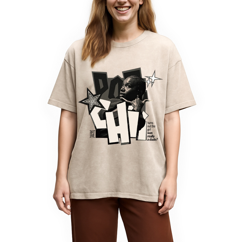 Tokyocanvas Tums out the Girl Washed T-Shirt