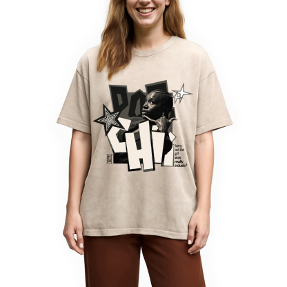 Tokyocanvas Tums out the Girl Washed T-Shirt