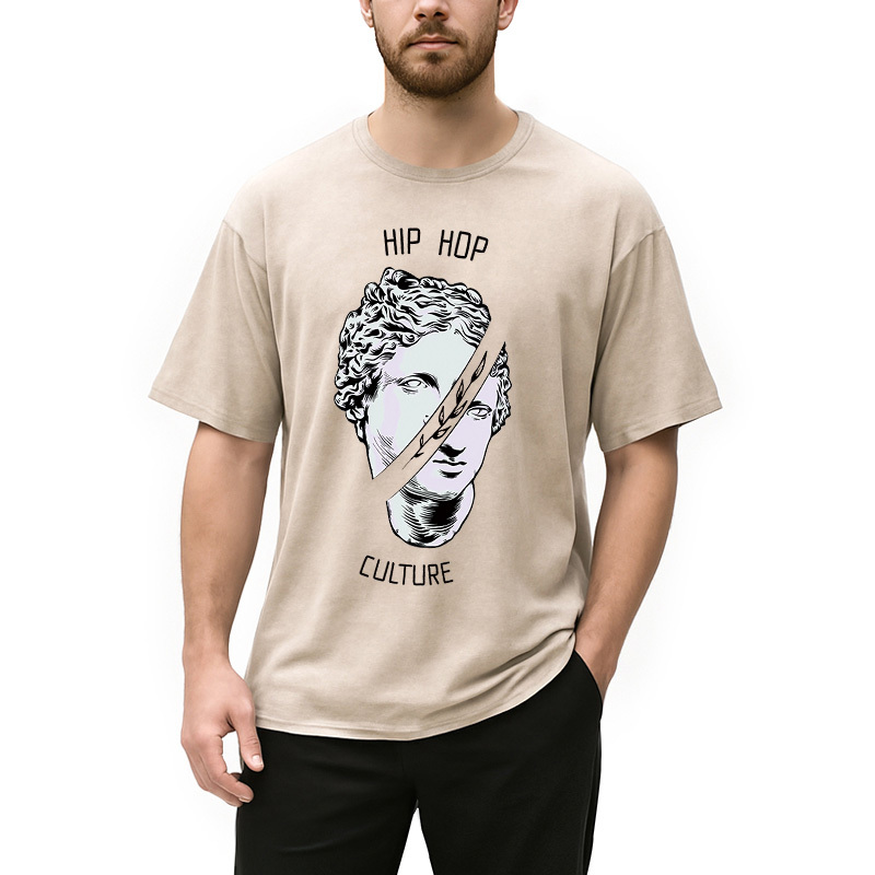 Tokyocanvas Hip Hop Culture Washed T-Shirt