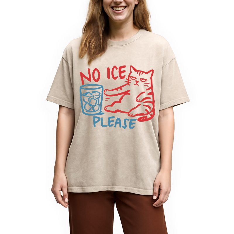 Tokyocanvas Abolish ICE Washed T-Shirt