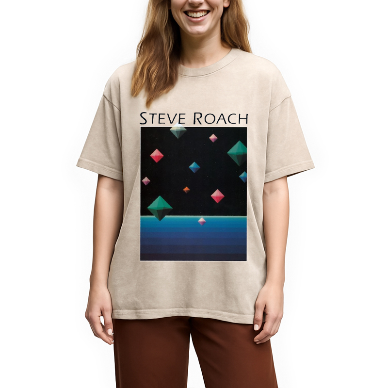 Tokyocanvas Steve Roach Structures From Silence Washed T-Shirt