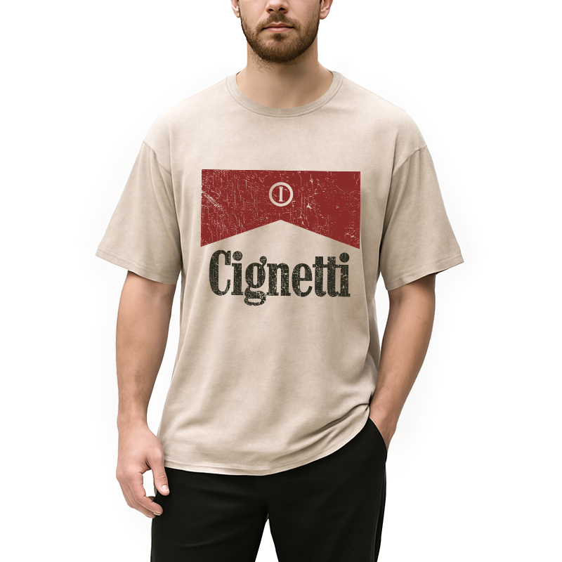 Tokyocanvas Vintage cignetti 90s Washed T-Shirt