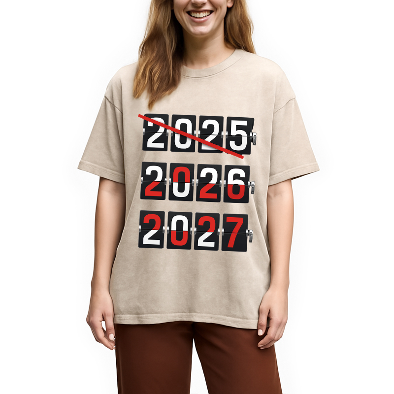 Tokyocanvas 2026 New Year Washed T-Shirt