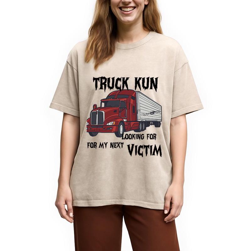 Tokyocanvas Truck-Kun Anime Meme Washed T-Shirt
