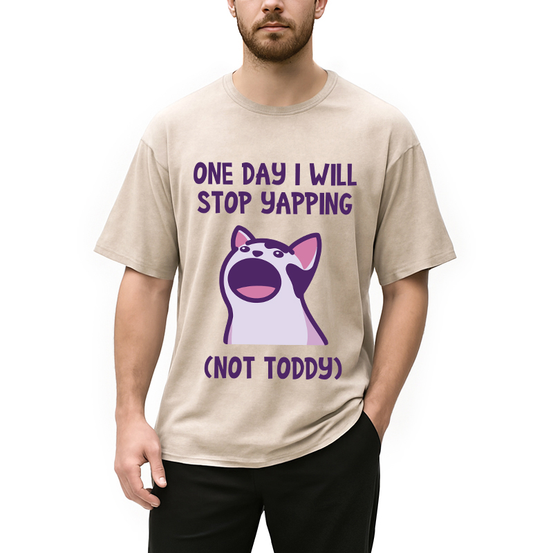 Tokyocanvas Yapping Washed T-Shirt