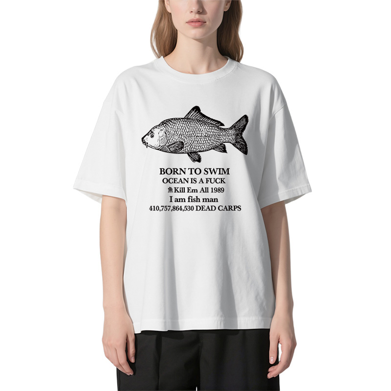 Tokyocanvas Born To Swim Classic T-Shirt