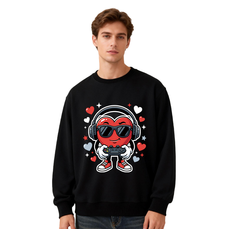 Tokyocanvas Gamer Valentine Classic Sweatshirt