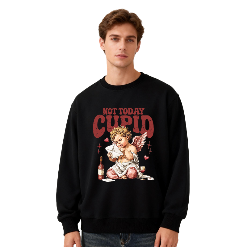 Tokyocanvas Not Today Cupid Classic Sweatshirt