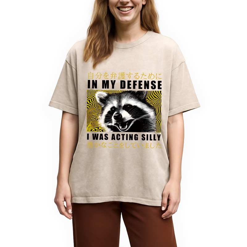 Tokyocanvas Silly & Proud Washed T-Shirt