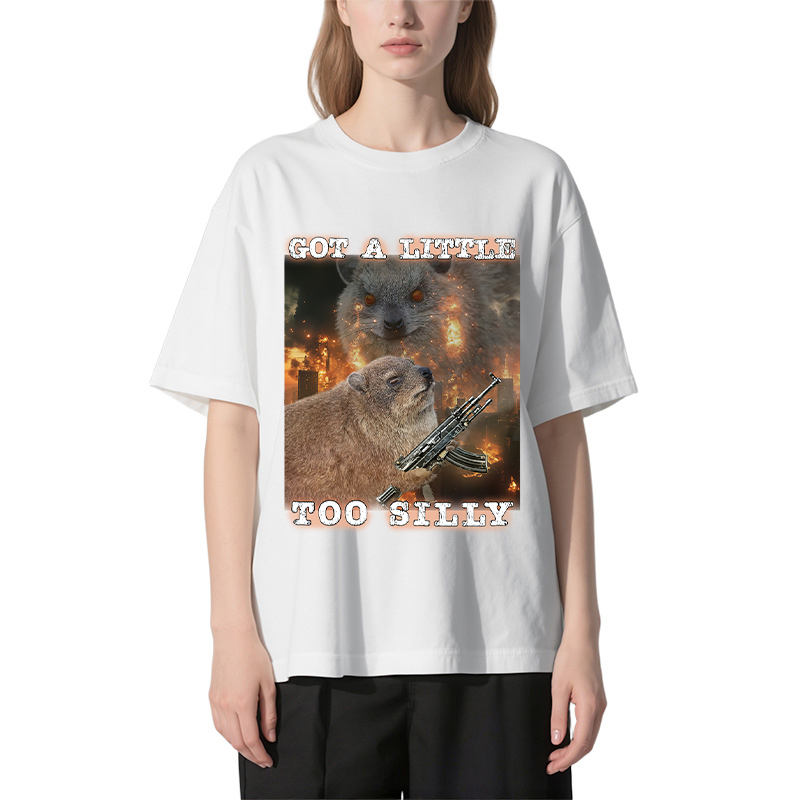 Tokyocanvas Got A Little Too Silly Rock Hyrax Classic T-Shirt
