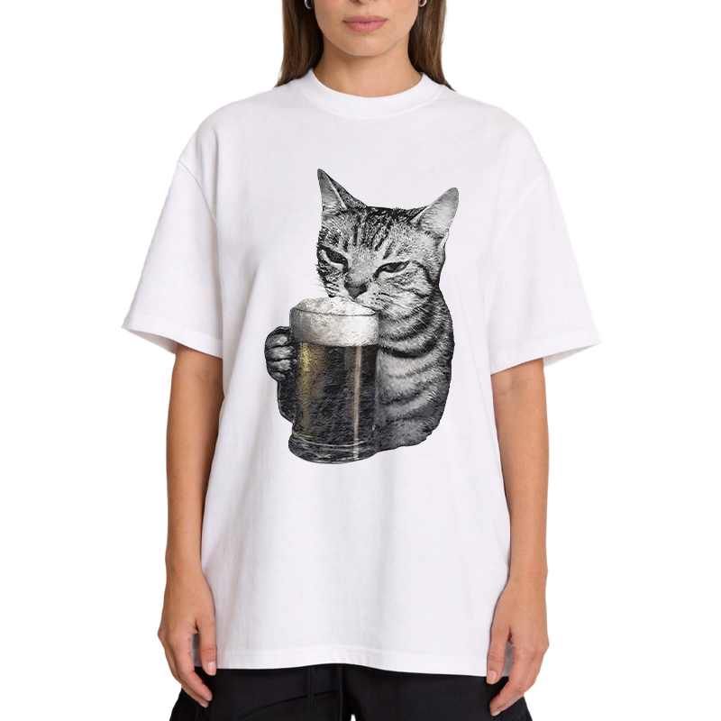 Tokyocanvas Cheers With The Cat Classic T-Shirt