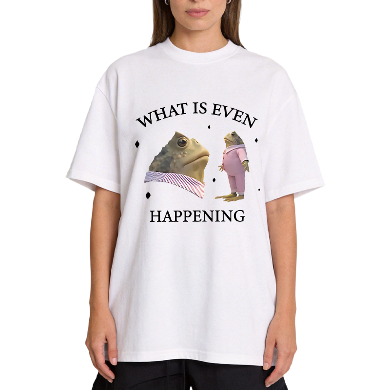 Tokyocanvas Surreal Frog Meme Classic T-Shirt