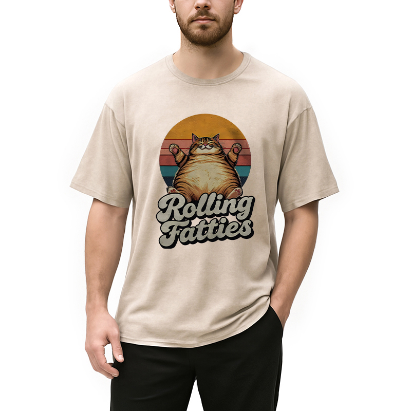 Tokyocanvas Rolling Fatties Washed T-Shirt