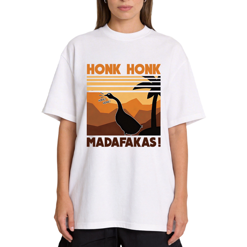 Tokyocanvas Honk Honk Madafakas Goose Meme Classic T-Shirt