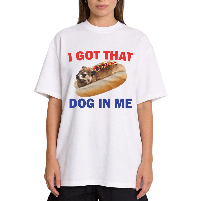 Tokyocanvas I Got That Dog In Me Funny Hyrax Dank Meme Classic T-Shirt