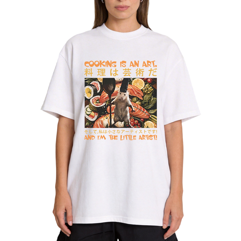 Tokyocanvas Cooking Is An Art And I'm The Little Artisti Classic T-Shirt
