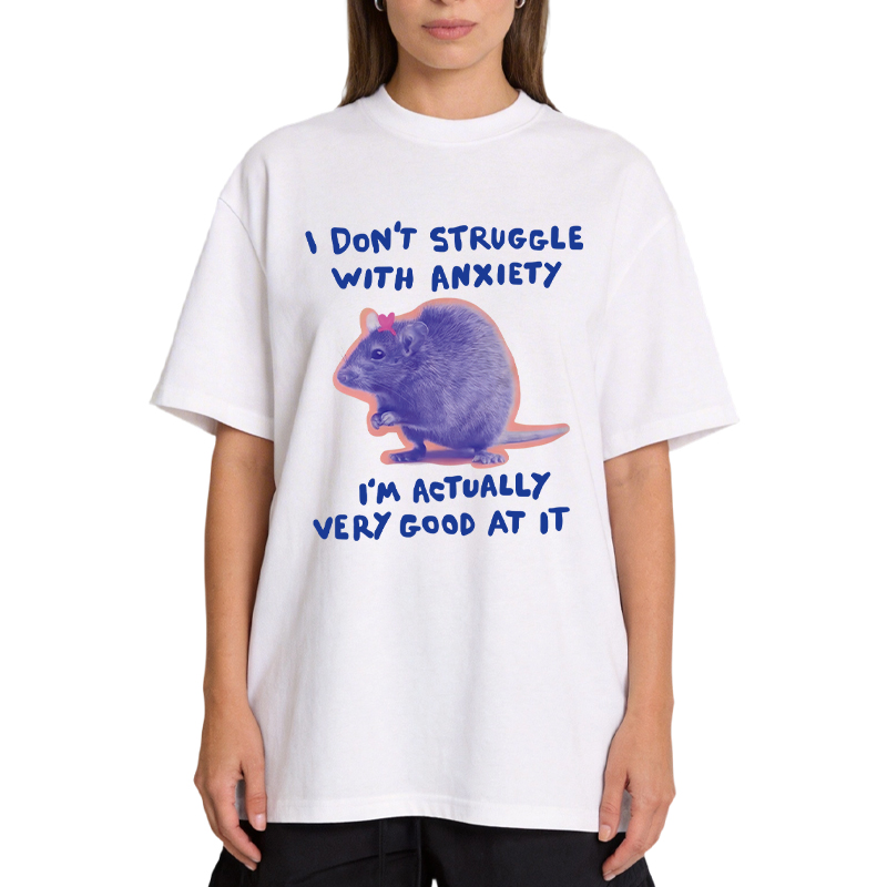 Tokyocanvas I Don't Struggle With Anxiety Classic T-Shirt