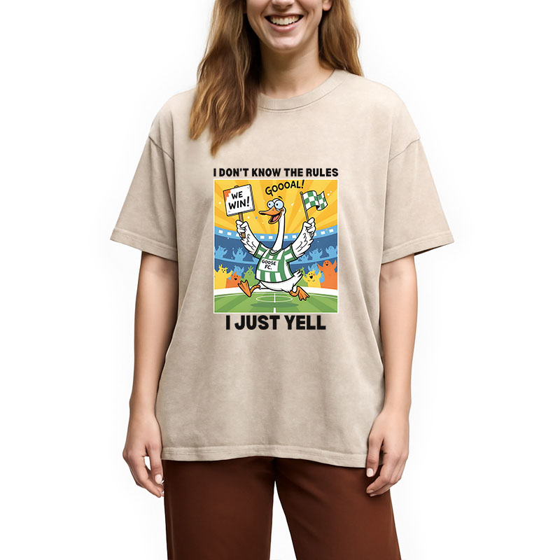 Tokyocanvas I Don�t Know the Rules Washed T-Shirt
