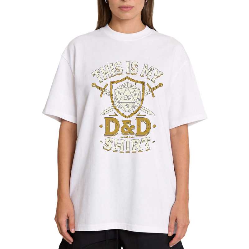 Tokyocanvas This Is My D&D shirt Classic T-Shirt