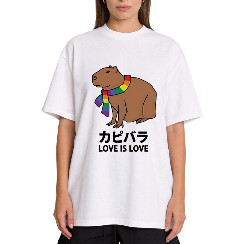 Tokyocanvas Capybara With Love Classic T-Shirt