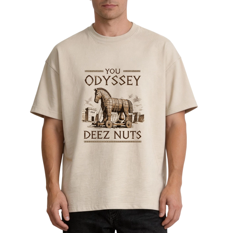 Tokyocanvas You Odyssey Deez Nuts Washed T-Shirt